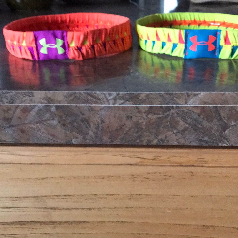 Under armor two pack head bands